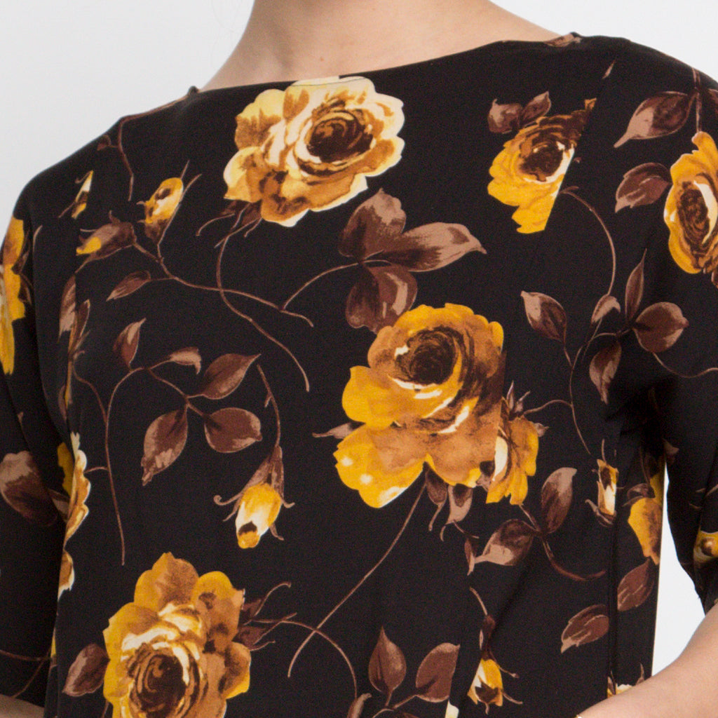Claudine Dress - Honey Floral