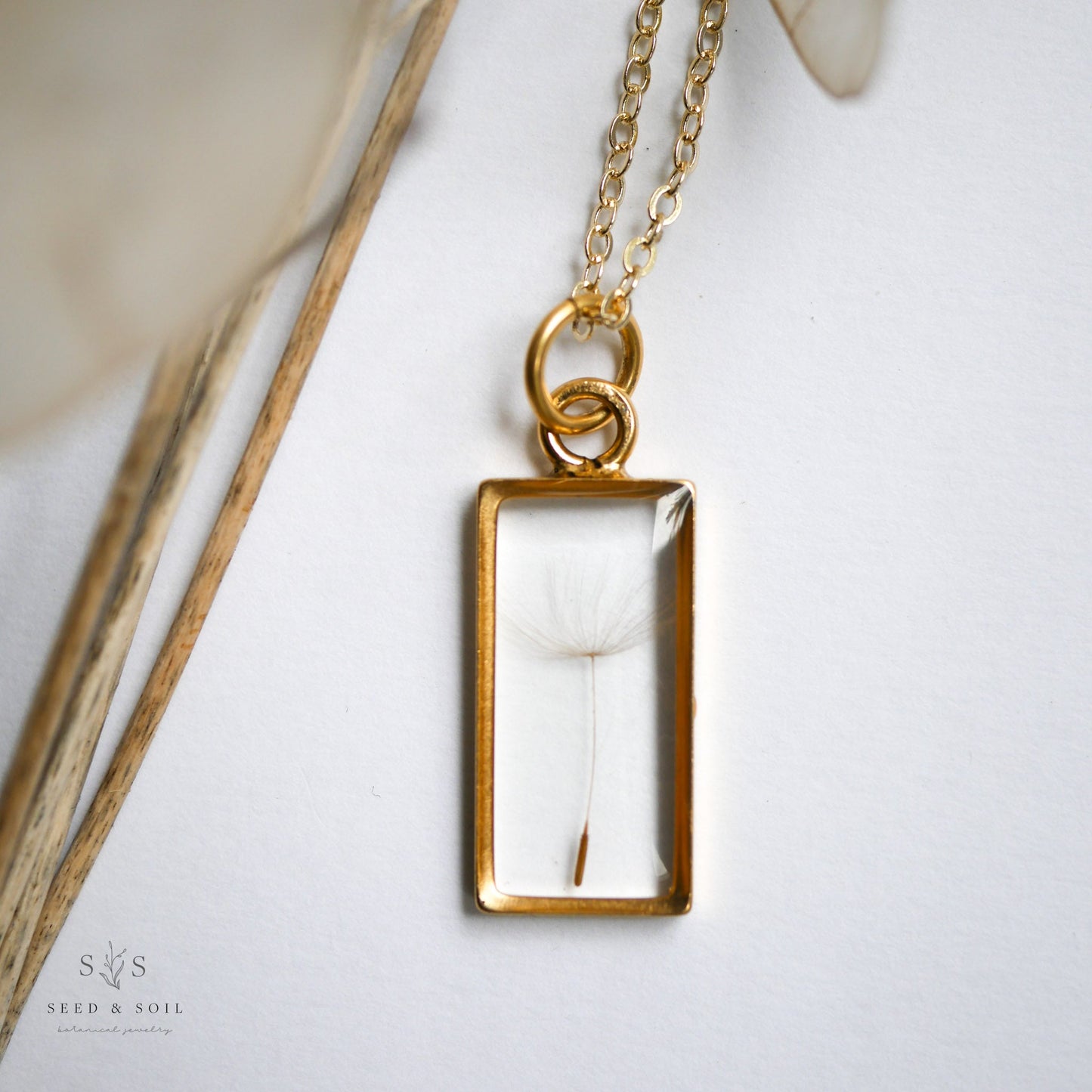 Large Rectangle Pendant