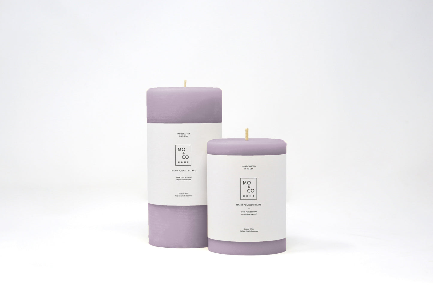 Lavender | Beeswax Pillar Candle
