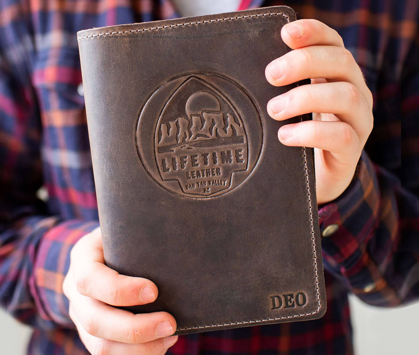Leather Journal All For American