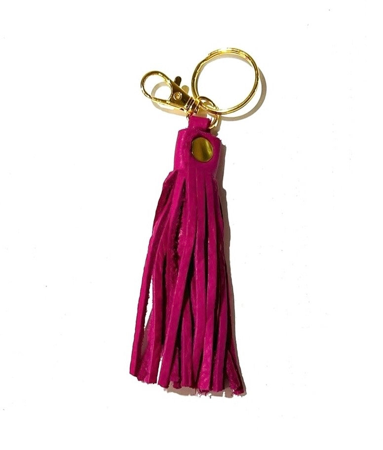 Leather Handbag Tassel