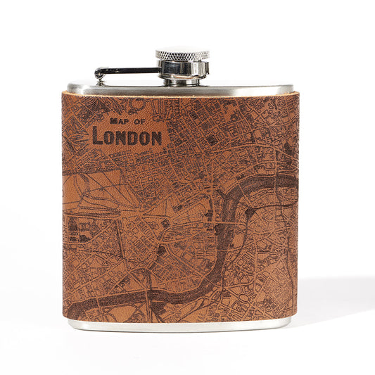 London Map Flask