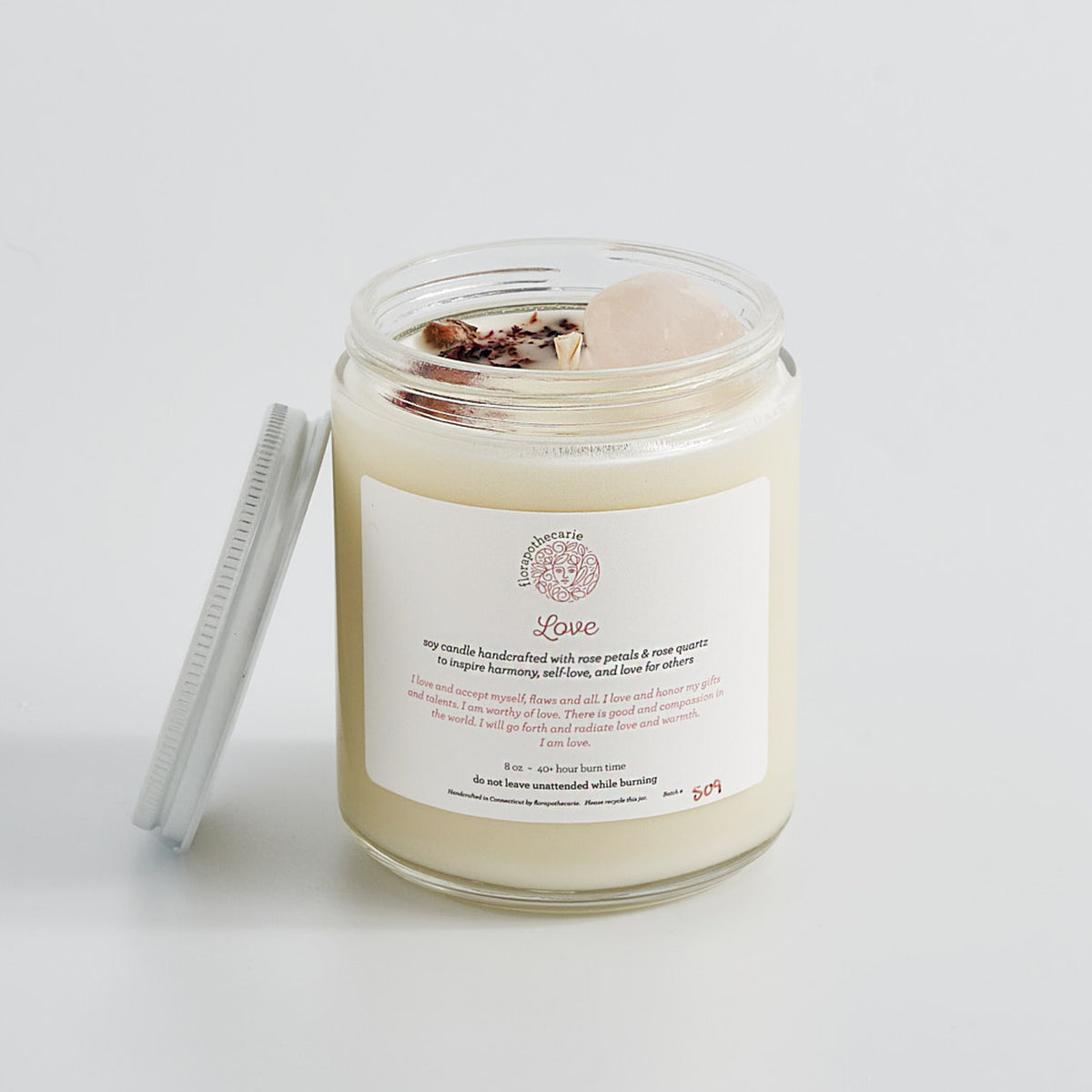 Love Crystal Candle