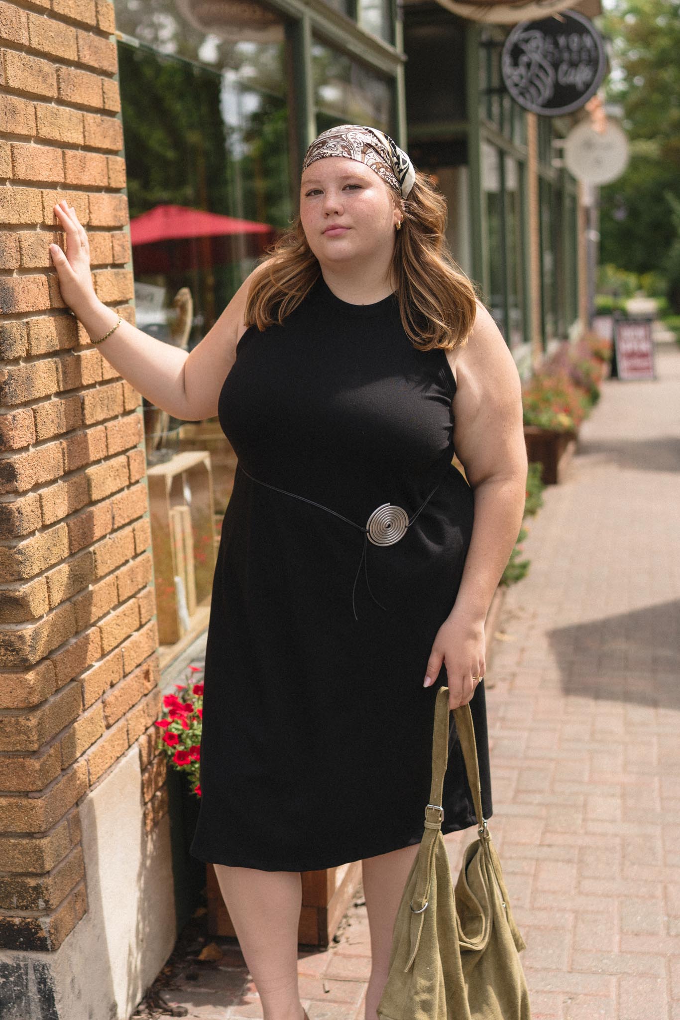 Serena Dress in Licorice