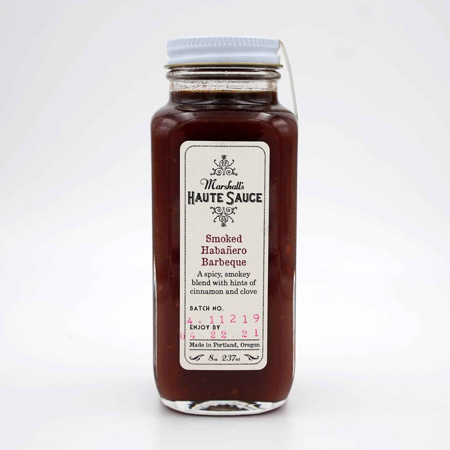 Smoked Habenero Barbeque- BBQ Sauce, Award Winning BBQ Sauce