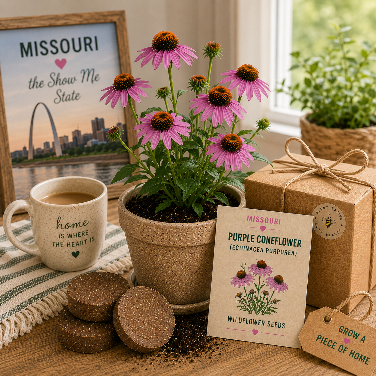 Missouri Purple Coneflower Grow Kit