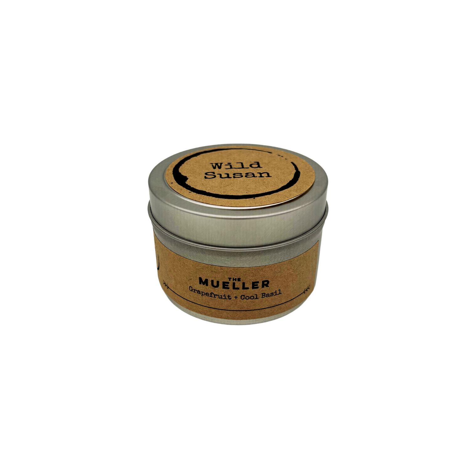 Mueller [Grapefruit + Cool Basil] Soy Candle/Wax Melt