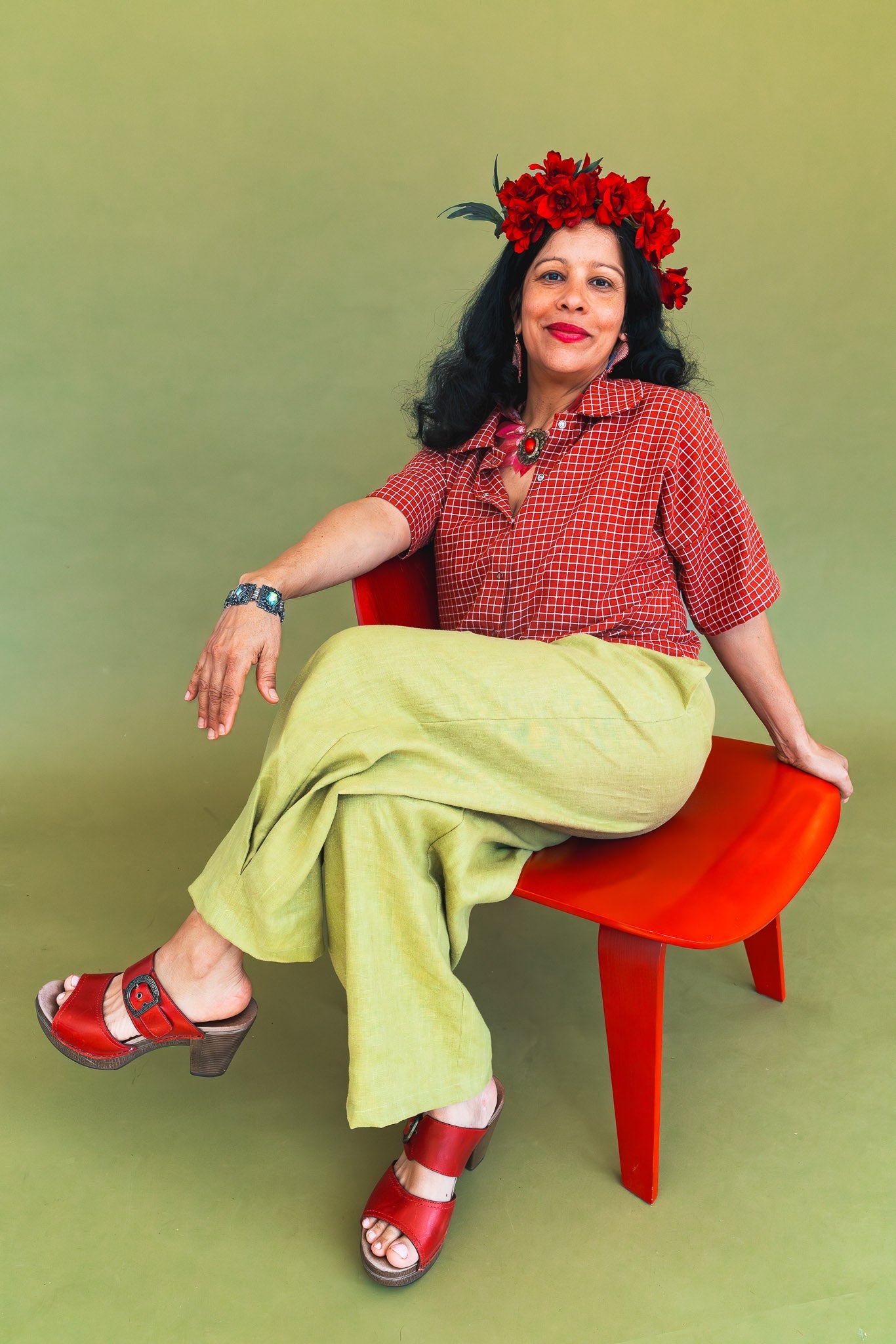 Crescent Moon Pants (Updated) in Citrus