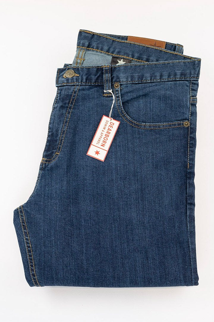 Tailored Fit Medium Wash
