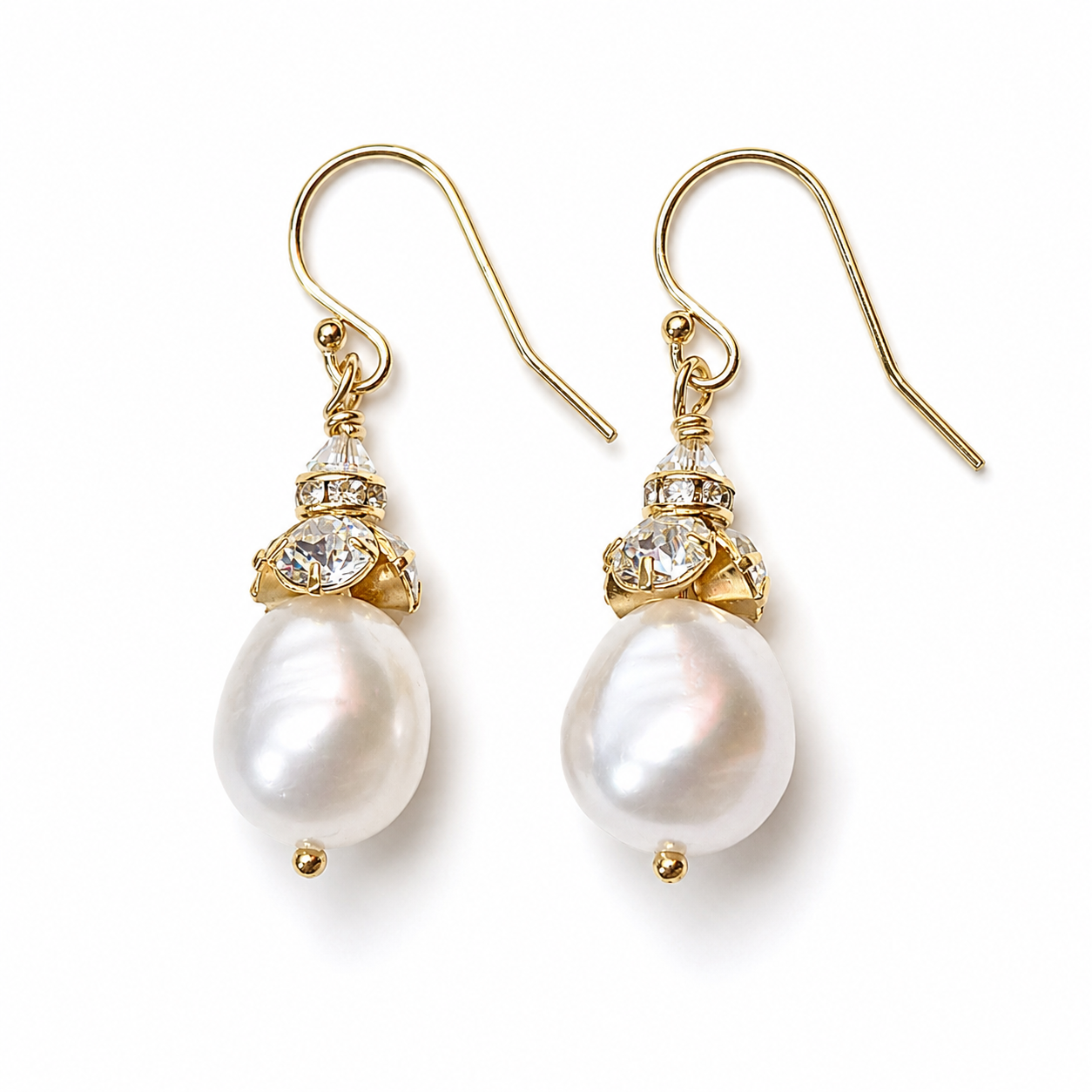 Melissa Baroque Pearl Sparkle Earrings
