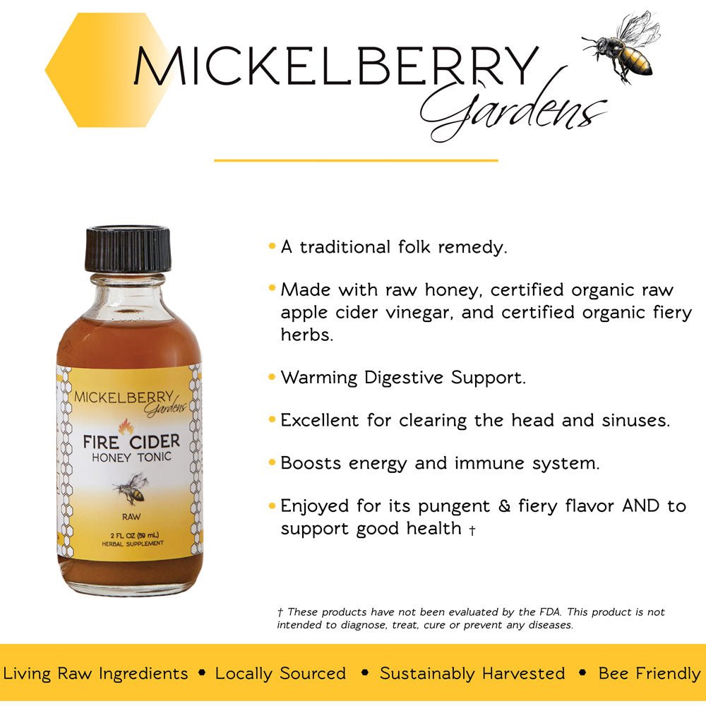 Fire Cider Honey Tonic