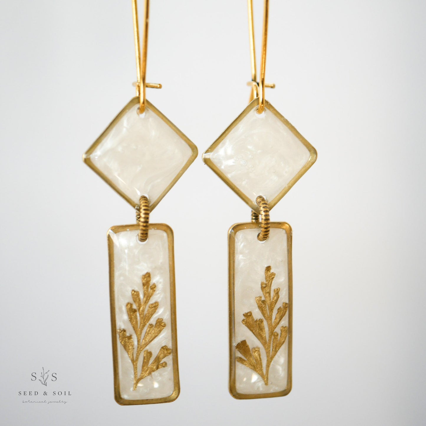 Midas Deco Dangle Earrings