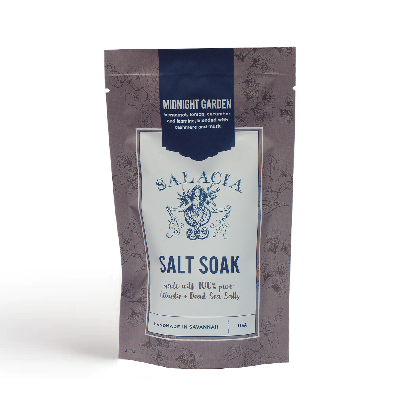 Midnight Garden Small Salt Soak
