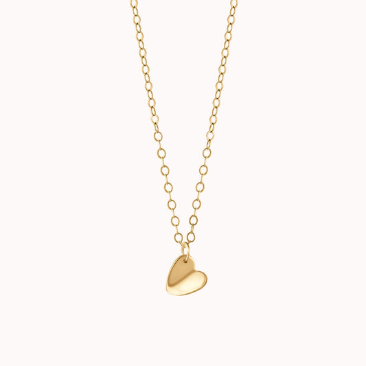 Mini Paper Heart Necklace