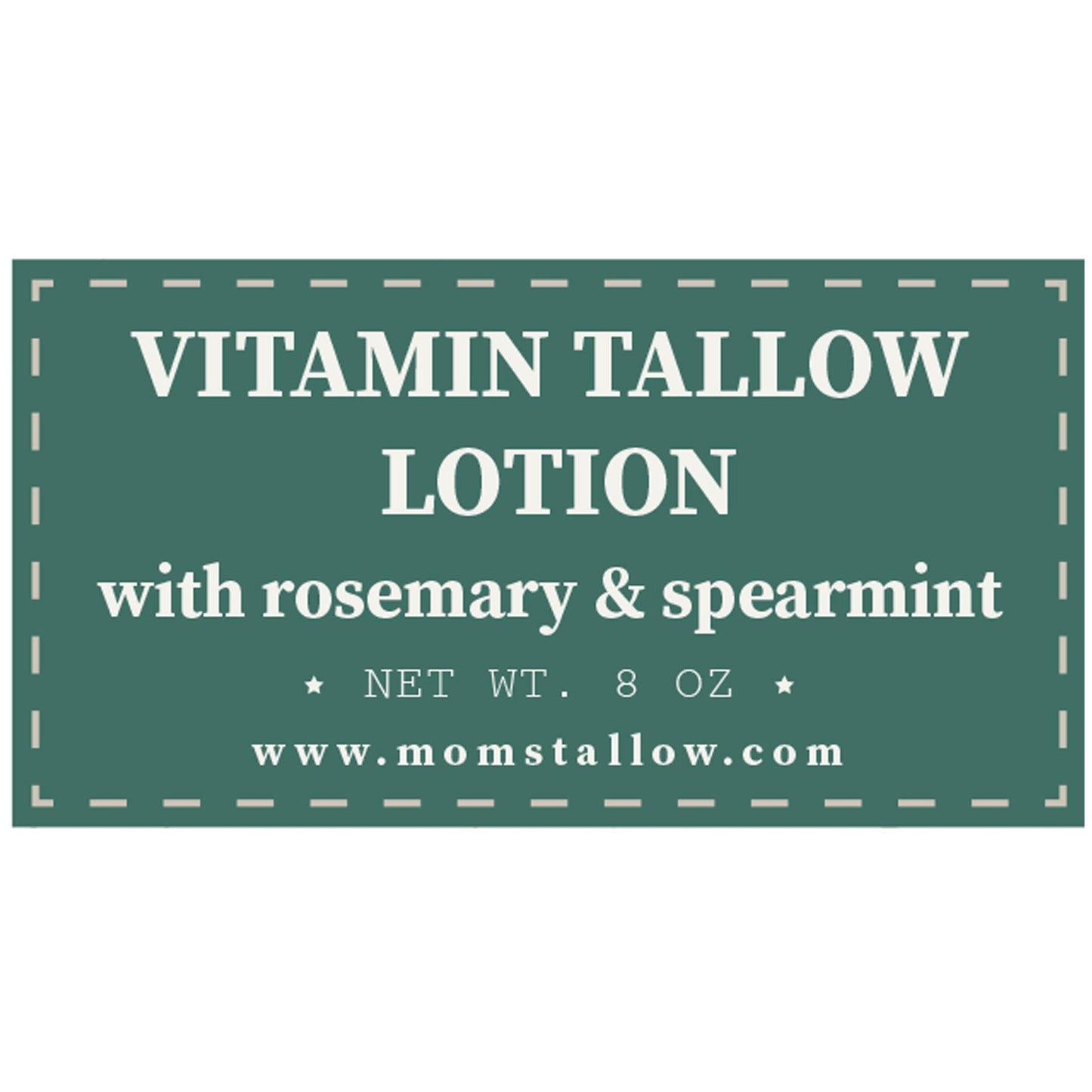 Vitamin Tallow Lotion (8 oz)