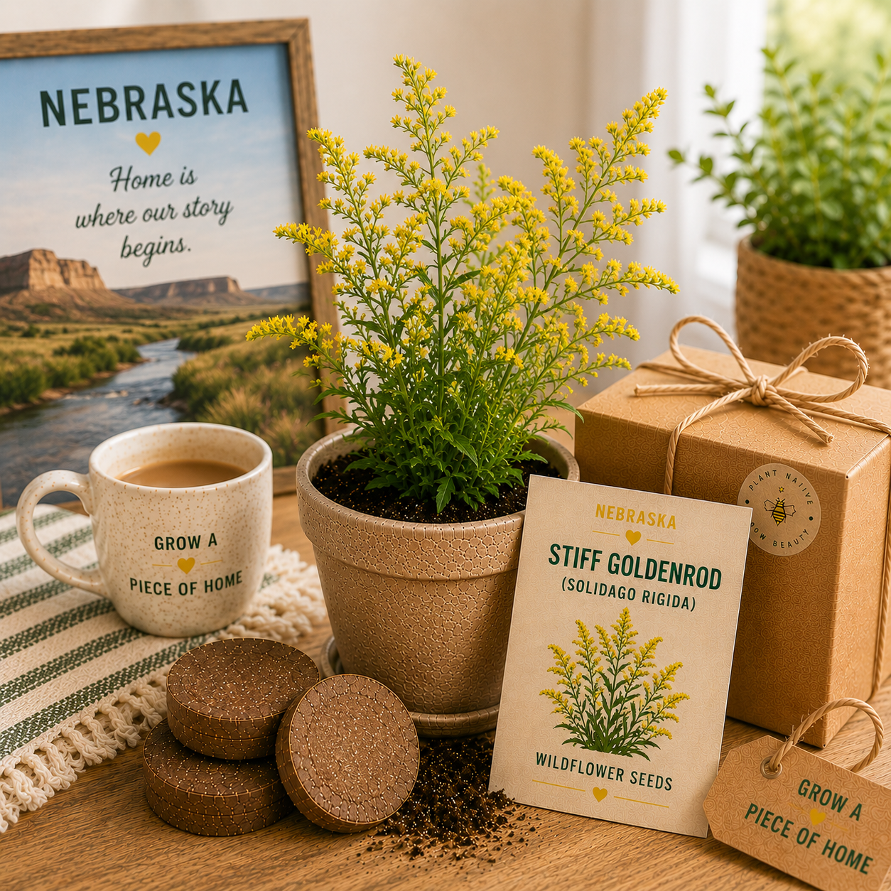 Nebraska Stiff Goldenrod Grow Kit