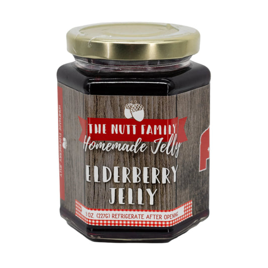 Elderberry Jelly | 9 oz | Nutt Family Jams & Jellies