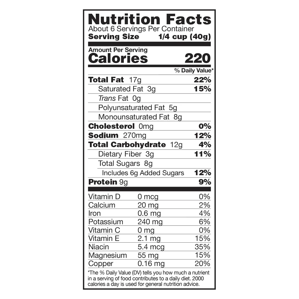 Honey Roasted Chipotle Flavored Peanuts | 6 oz | Gluten Free | Brenmar