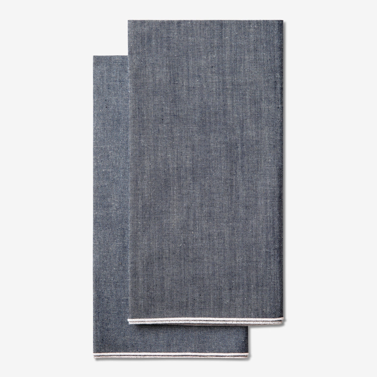 CHAMBRAY NAPKIN MERROW EDGE