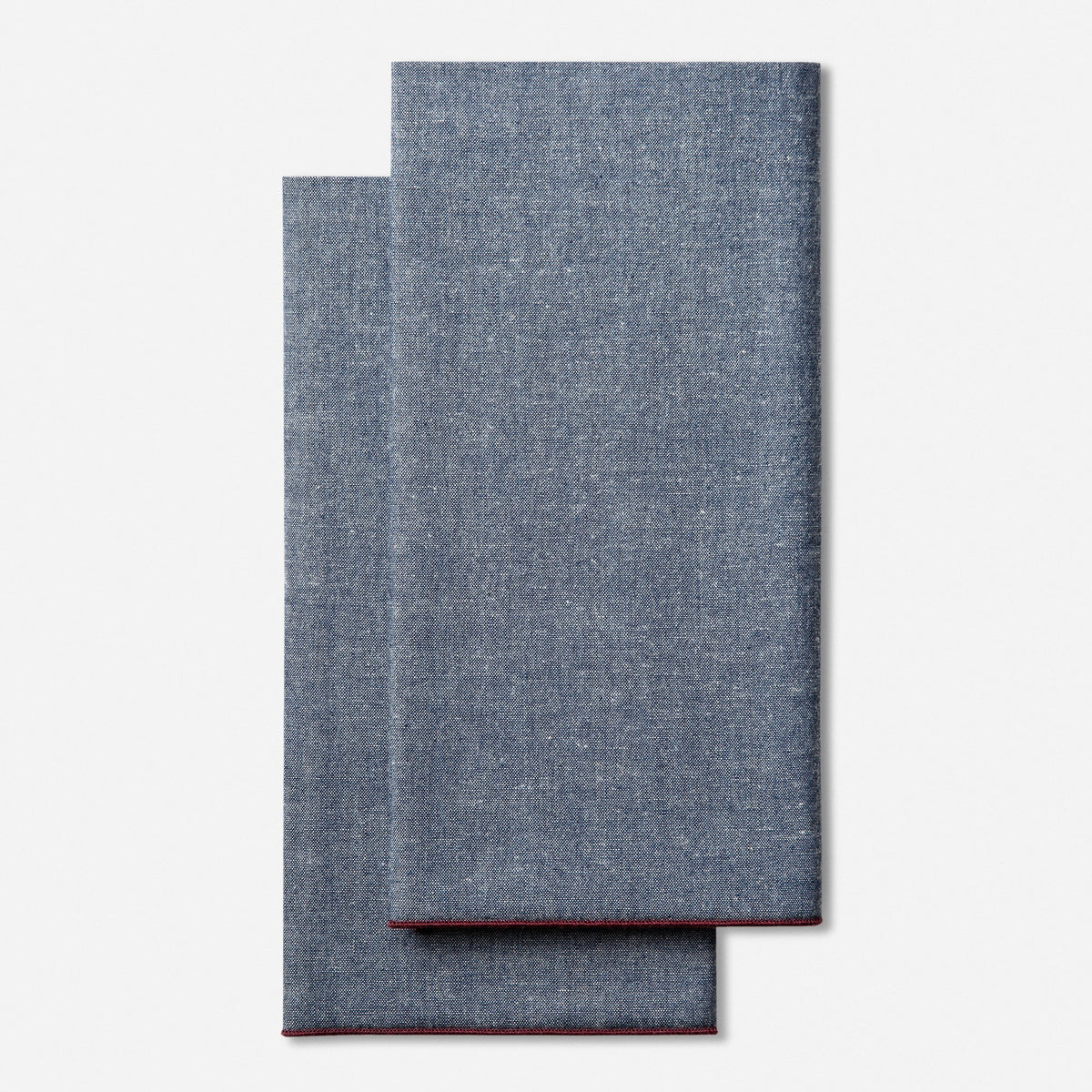 CHAMBRAY NAPKIN MERROW EDGE
