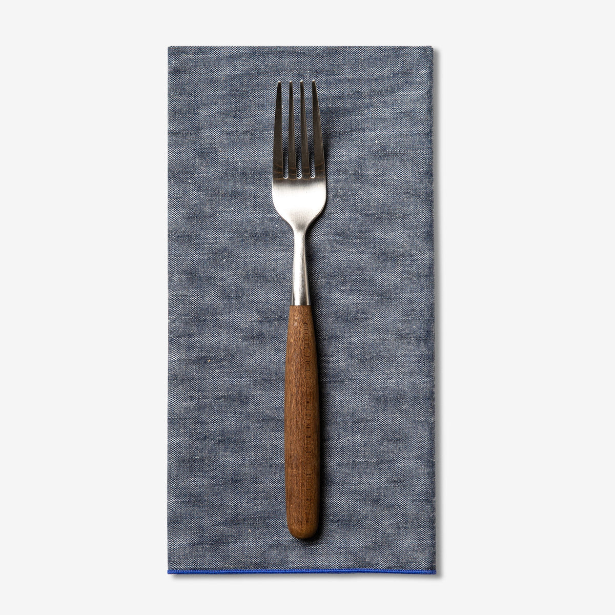 CHAMBRAY NAPKIN MERROW EDGE