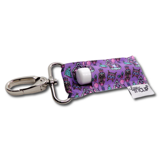 Nutcrackers and Sugarplums LippyClip® Lip Balm Holder
