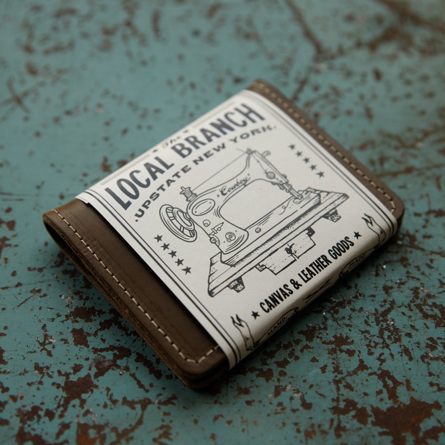 Leather Bifold Wallet - USA Made