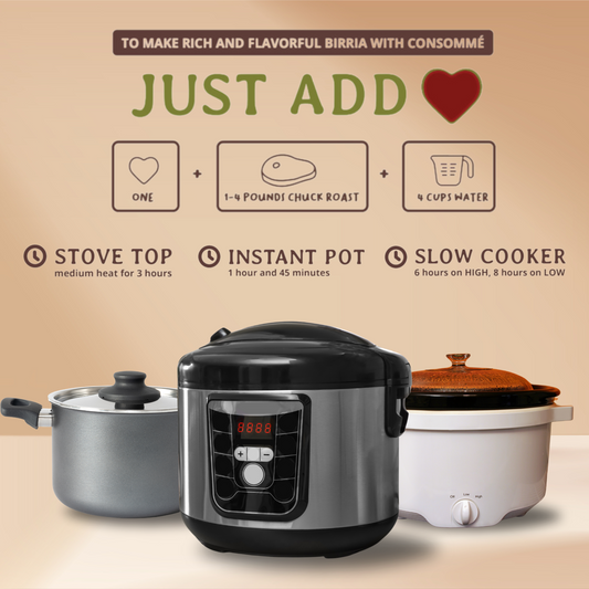 Birria Luv Bombs (2 per bag) Mild (Regular) with Rich Flavor