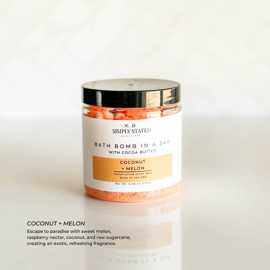 Bath Bomb Dust in a Jar – Summer Scent Series (Limited Edition)