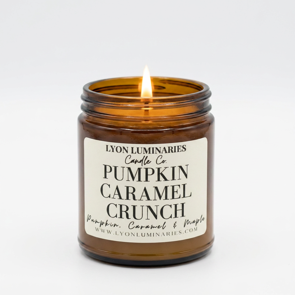 Pumpkin Caramel Crunch Soy Blend Candle