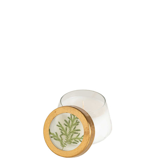 Forest Small Pressed Floral Candle