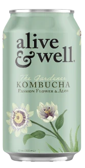 Aloe & Passion Flower Kombucha Organic - 6pk