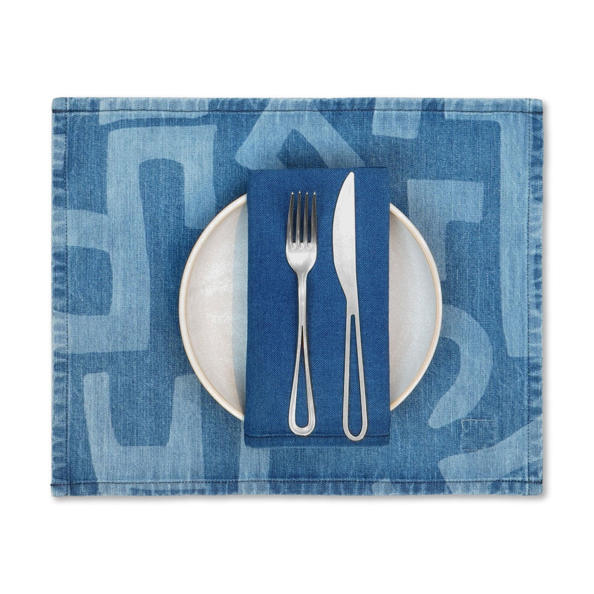 DIASPORA PLACEMAT - LASER PRINTED DENIM
