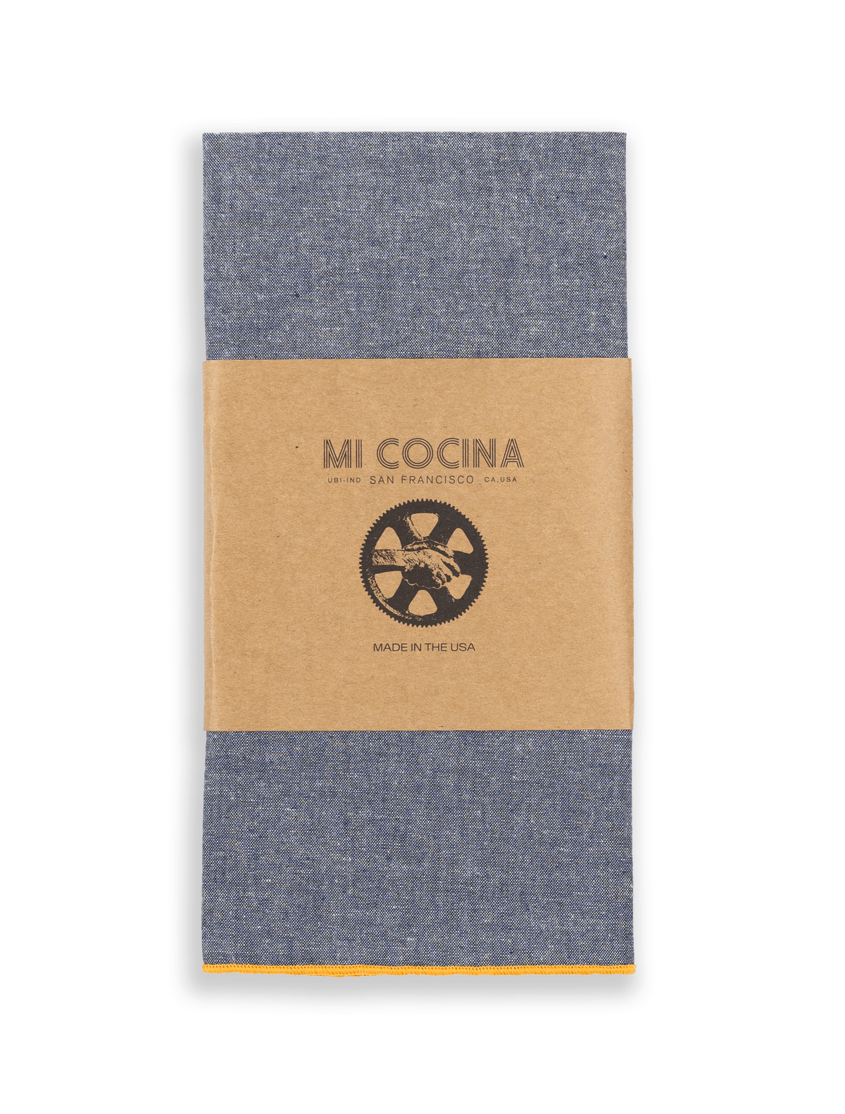 CHAMBRAY NAPKIN MERROW EDGE