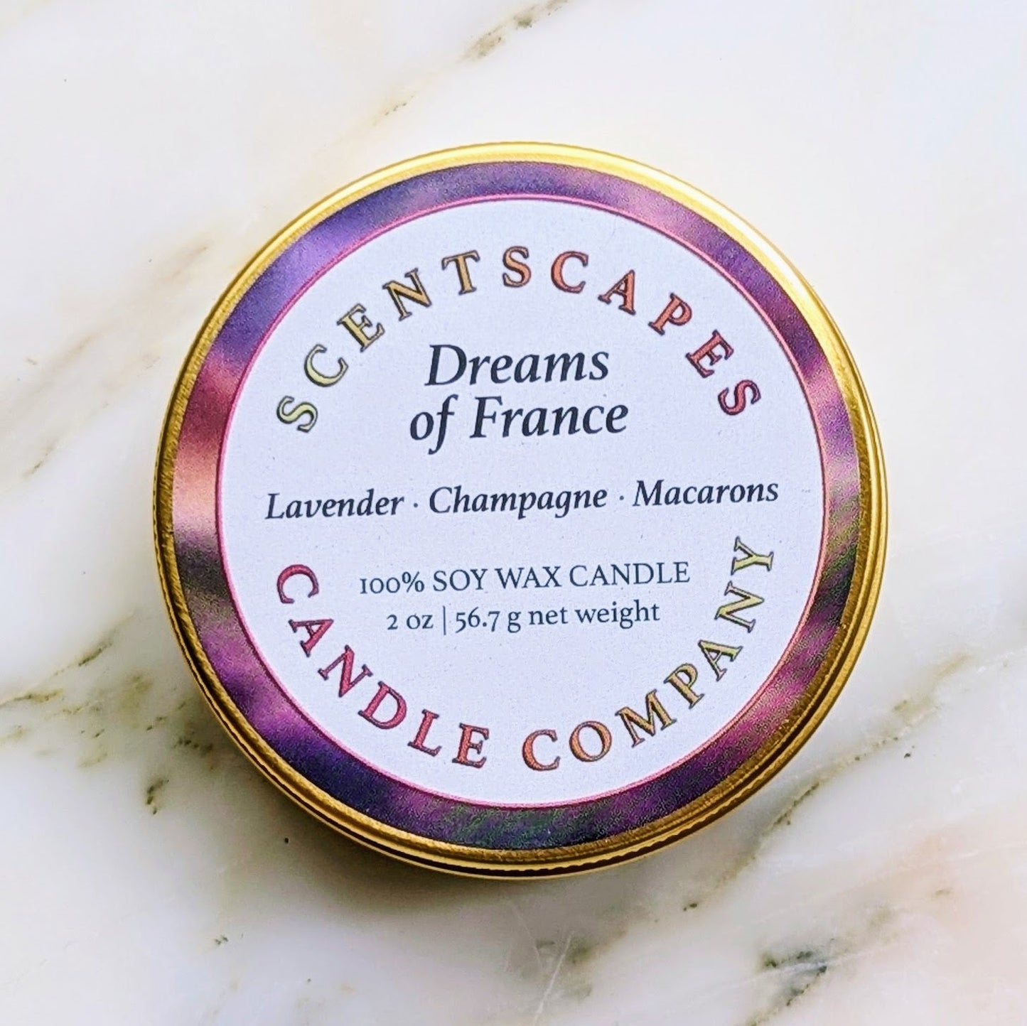 Dreams of France | Scented Soy Wax Candle
