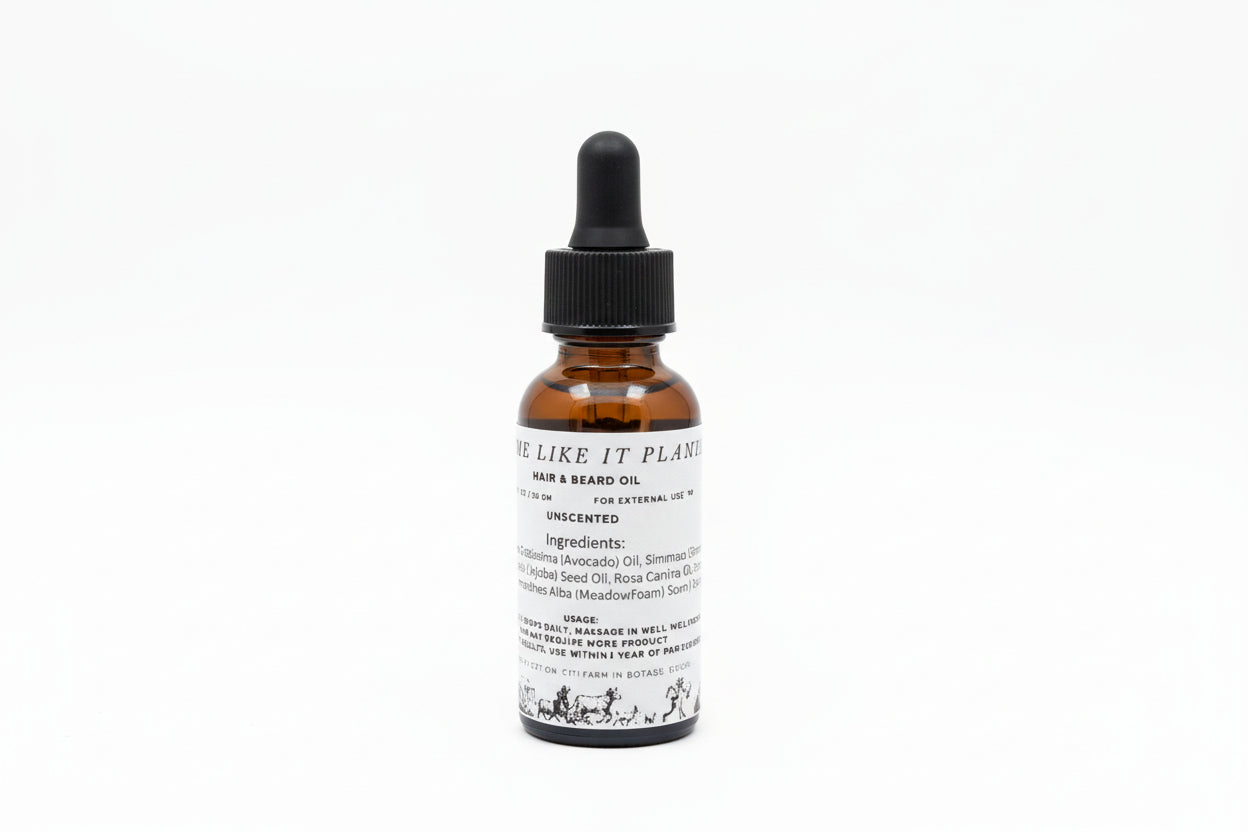 Some Like It Plain Hair/Beard Oil