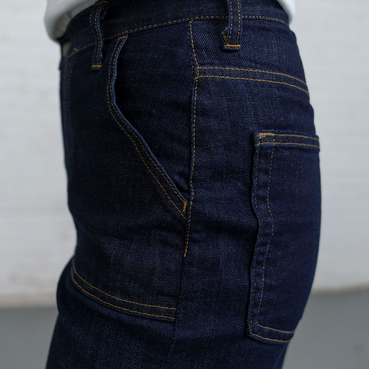 Palazzo - Dark Wash Stretch