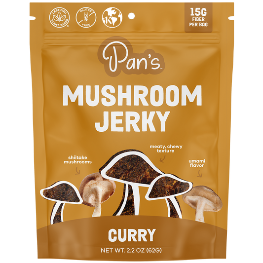 Curry Mushroom Jerky
