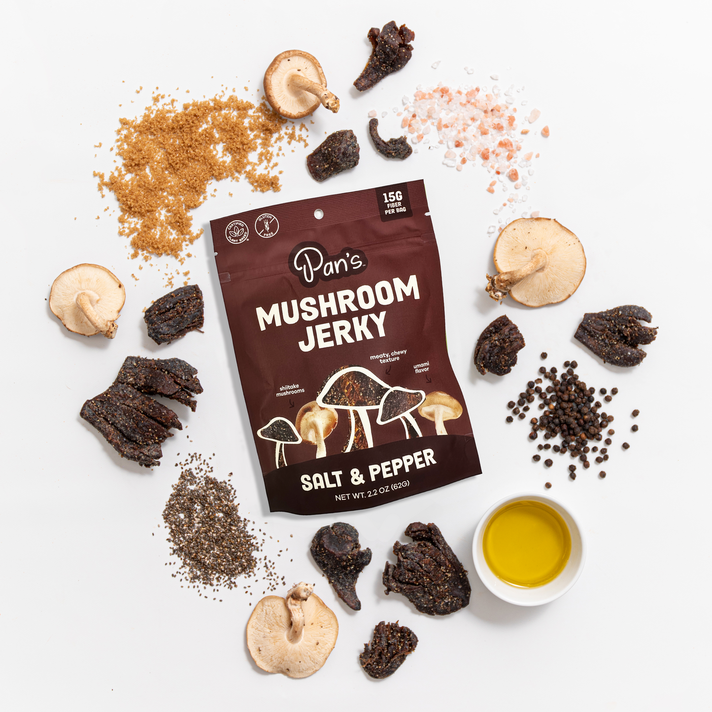 Pan's Mushroom Jerky - The Ultimate Flavor Pack