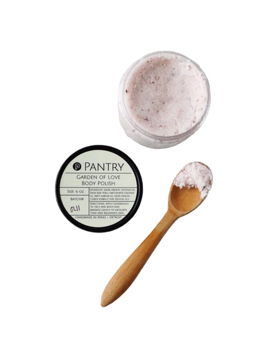 Garden of Love Body Polish - Exfoliating Sugar Scrub