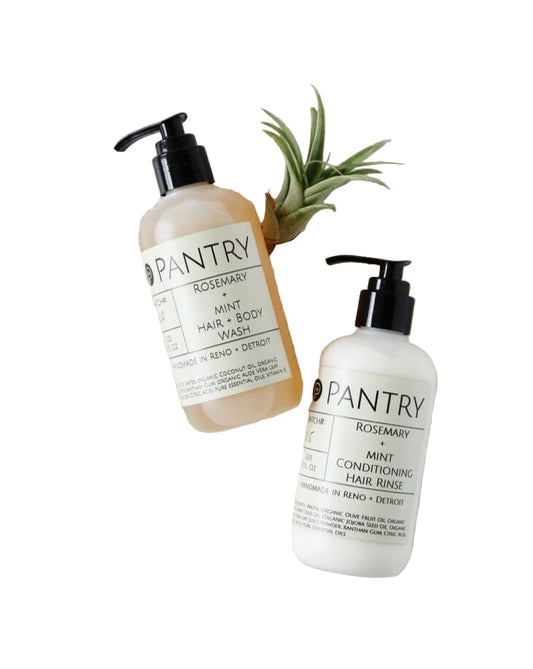 Hair + Body Wash - Rosemary + Mint Shampoo | No SLS, Parabens, Phthlates or Fragrances