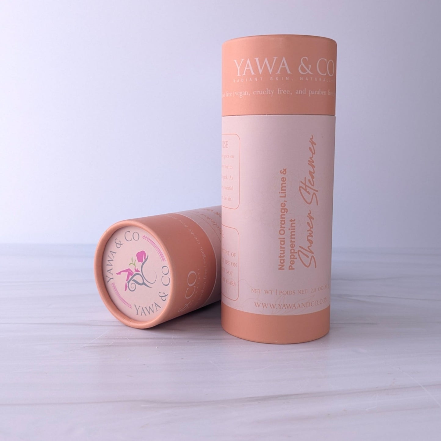 Orange, Lime & Peppermint Shower Steamers | Refreshing Aromatherapy | Yawa & Co