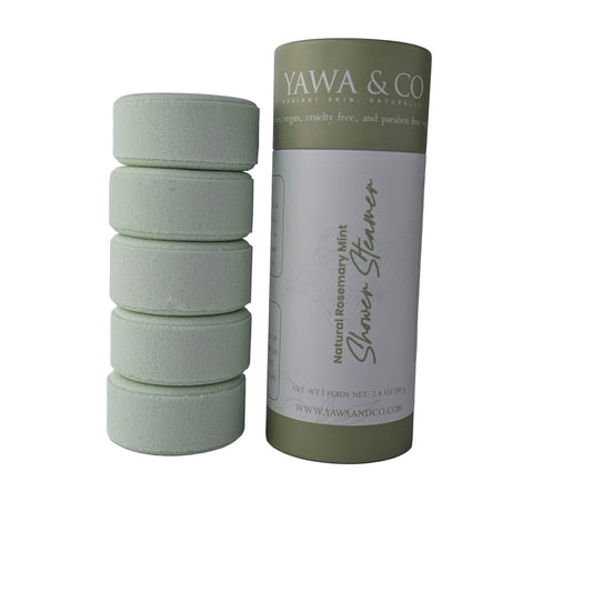 Rosemary & Mint Shower Steamer Pack | Cooling Aromatherapy | Yawa & Co