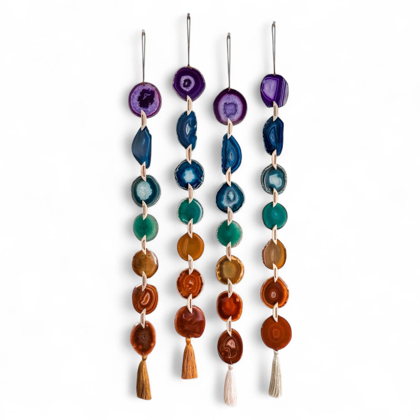 Chakra Agate Wall Hanging