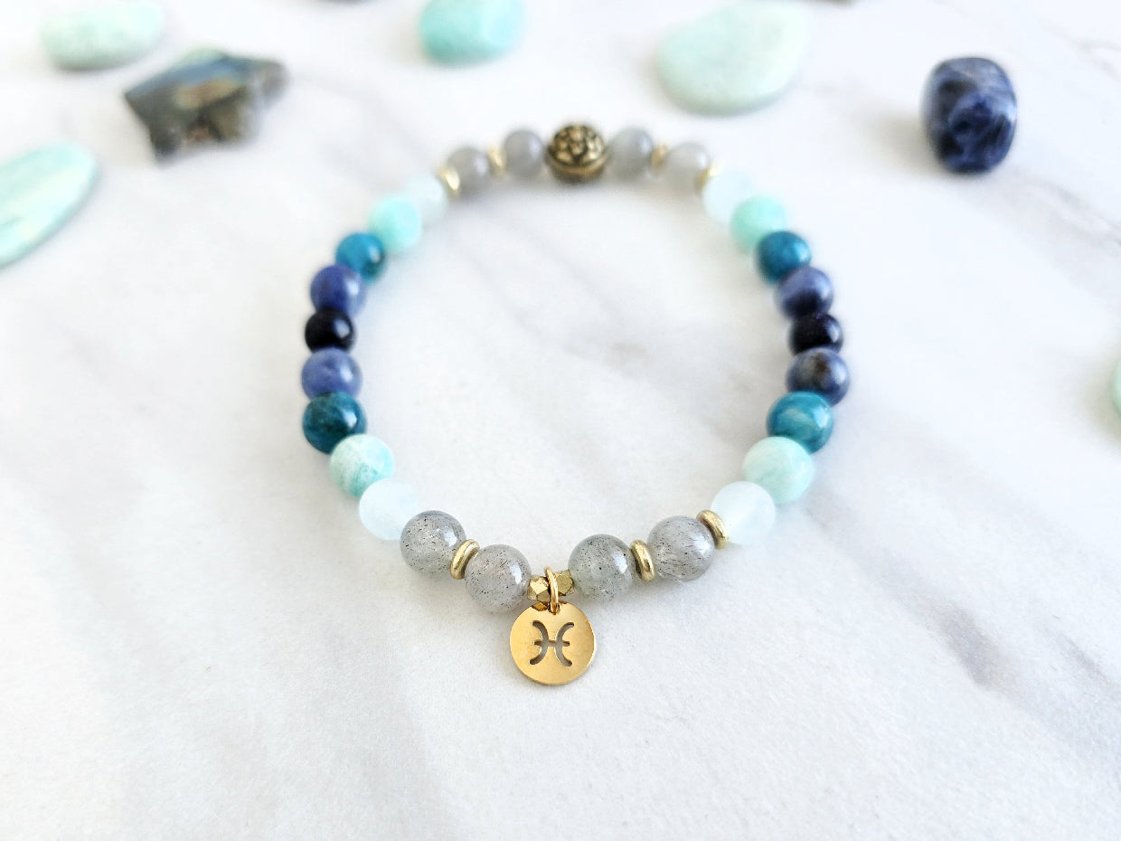 Pisces Zodiac Bracelet