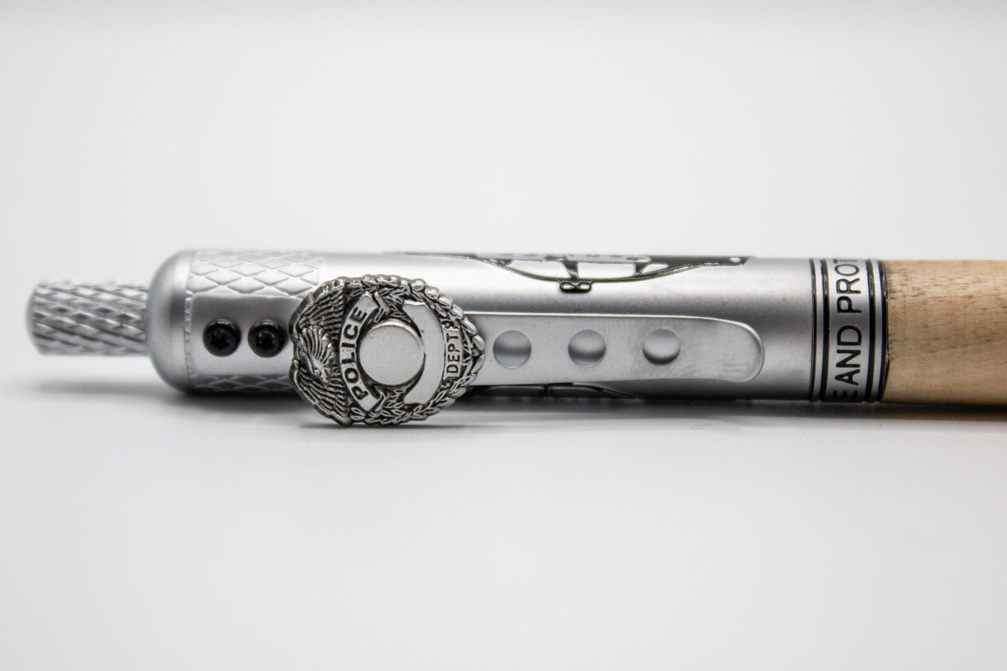Police Pen | Light Stained | Handmade