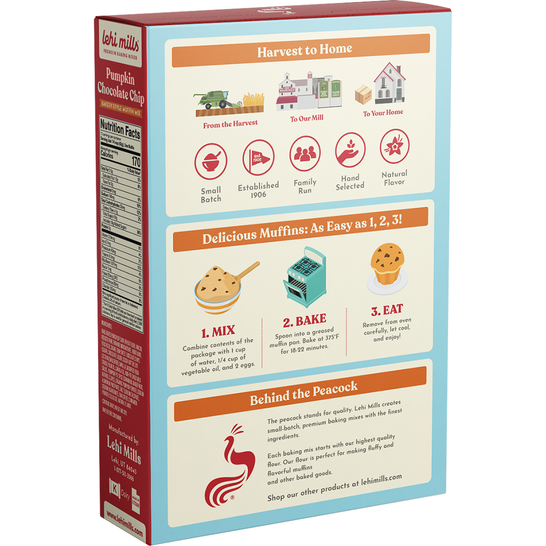 Pumpkin Chocolate Chip Muffin Mix