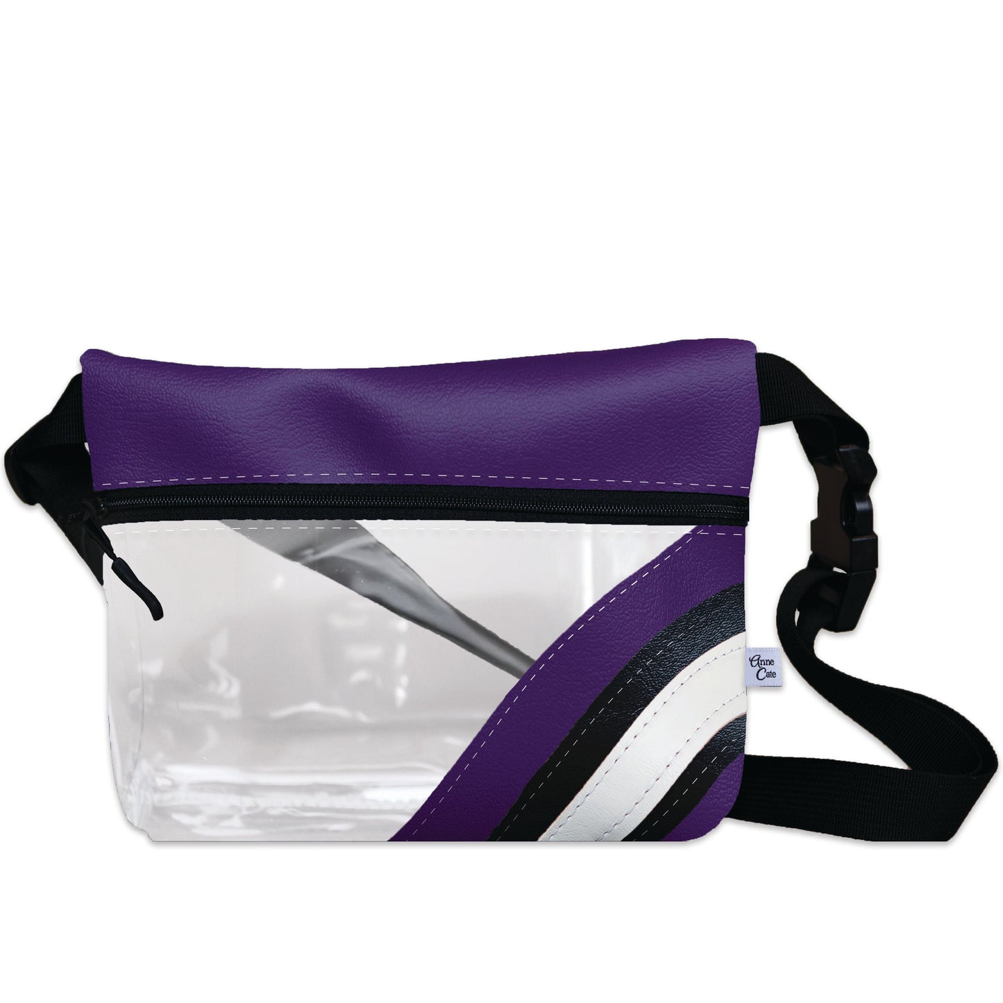 Baseball Ballpark Clear Stripe Game Day Fanny Pack