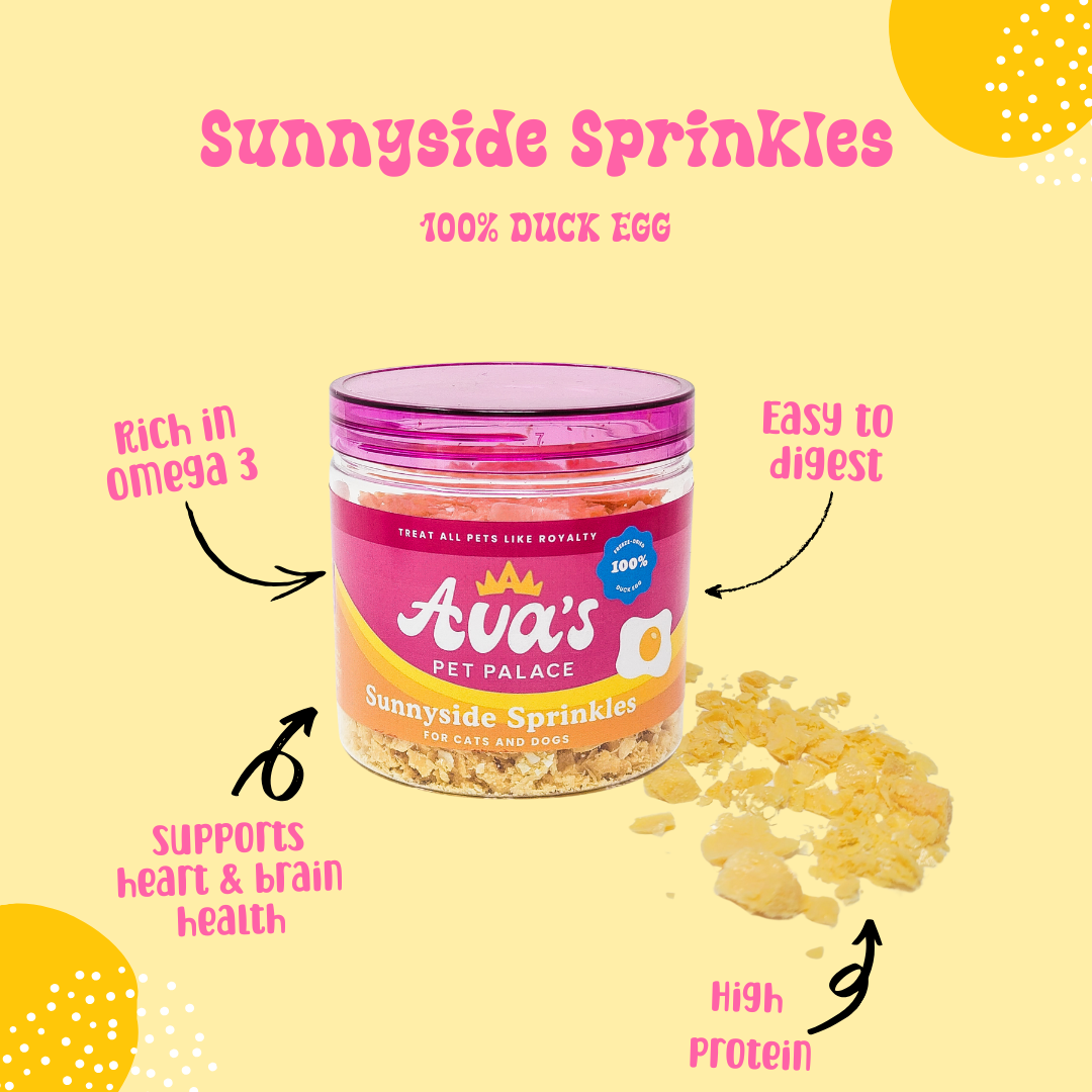 Freeze Dried Duck Egg - Sunnyside Sprinkles