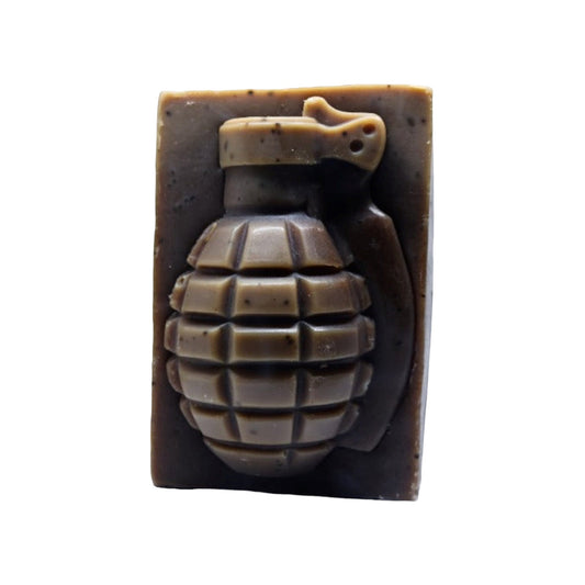 Reveille Natural Coffee Grenade Soap (Coffee)